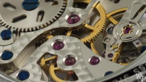 Tissot Chemin Des Tourelles Squelette Skeleton Watch Movement - Macro