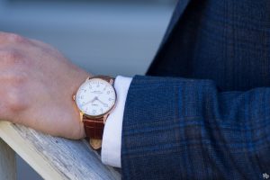 Don Modelling the Timex Waterbury Chronograph